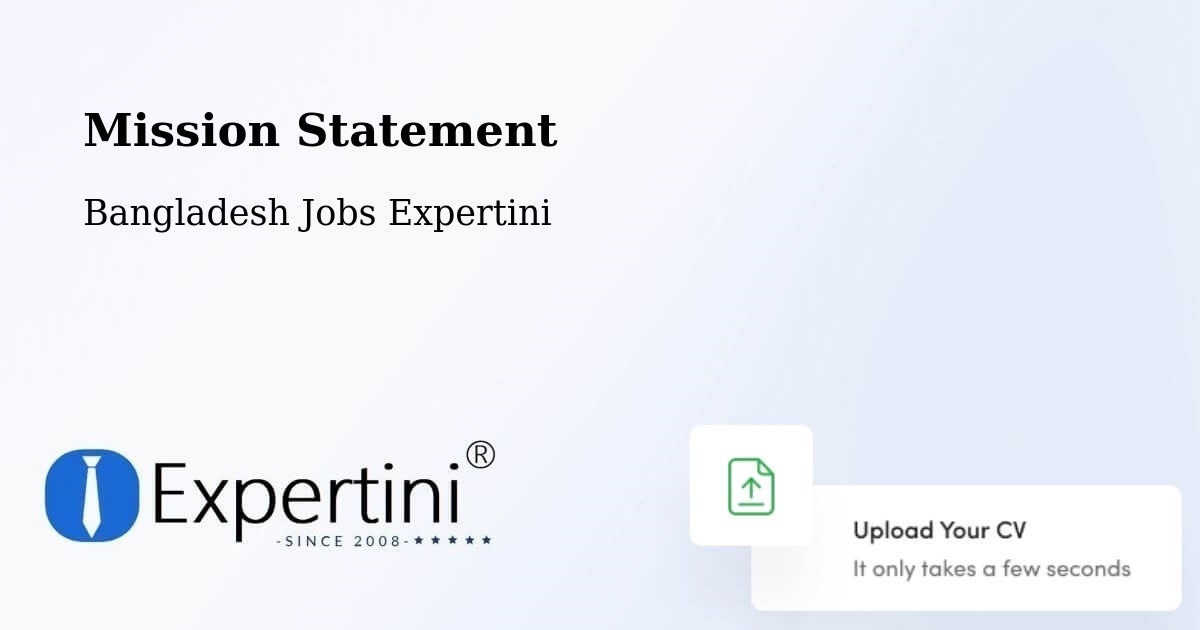 Corporate Mission – Sarankhola - Bangladesh Jobs Expertini
